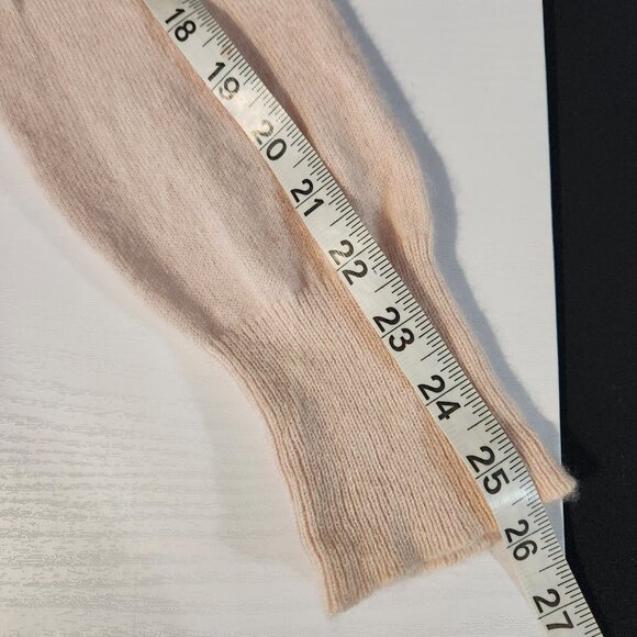 Women's Context Pink Cashmere Blend Long Sleeve Sweater Size XL - Picture 12 of 12